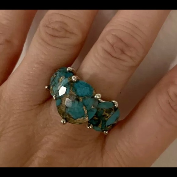 🚫SOLD🚫 IPOLITA STERLING SILVER ROCK CANDY CLUSTER RING - Picture 5 of 5